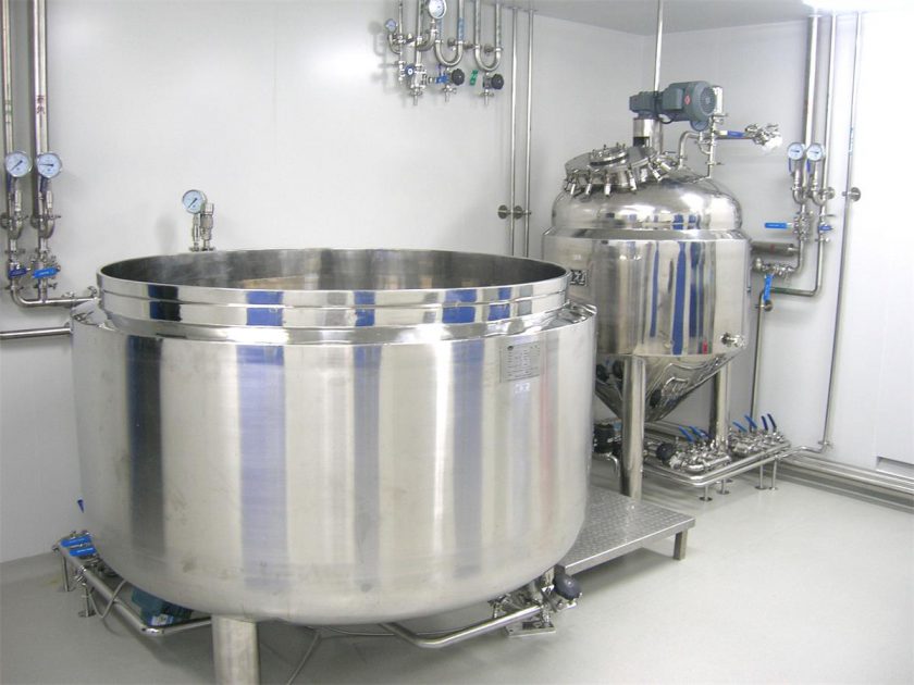 武漢生物制品研究所培養(yǎng)基配料罐系統(tǒng)